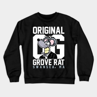 OG Grove Rat Swansea MA - Dark Crewneck Sweatshirt